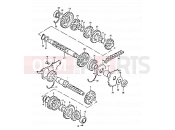 SUZUKI GS250T T (1999) 16 - TRANSMISSION