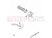 SUZUKI GS250T T (1999) 43 - RIGHT HANDLE SWITCH
