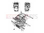 SUZUKI GS400 C (1978) 4 - CRANKCASE
