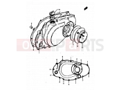 SUZUKI GS400 C (1978) 5 - CRANKCASE RH COVER