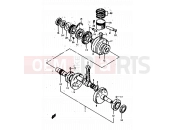 SUZUKI GS400 C (1978) 7 - CRANKSHAFT