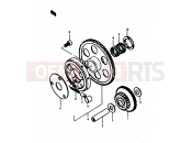 SUZUKI GS400 C (1978) 9 - STARTER CLUTCH