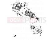 SUZUKI GS400 C (1978) 20 - STARTING MOTOR