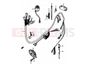 SUZUKI GS400 C (1978) 31 - WIRING HARNESS