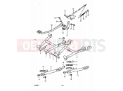 SUZUKI GS450 T (1996) 44 - STAND - REAR BRAKE