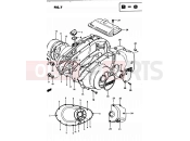 SUZUKI GS425E N (1982) 7 - CRANKCASE COVER (MODEL Z)