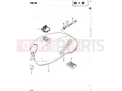 SUZUKI GS425E N (1982) 48 - FUEL TANK (MODEL Z)
