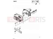 SUZUKI GS425E N (1982) 42 - REAR COMBINATION LAMP (E39)