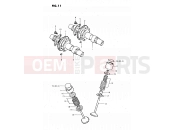 SUZUKI GS450L X (1999) 11 - CAM SHAFT - VALVE