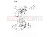 SUZUKI GS450L X (1999) 23 - BATTERY