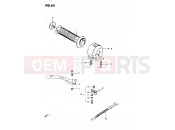 SUZUKI GS450E Z (1982) 63 - RIGHT HANDLE SWITCH (MODEL Z)