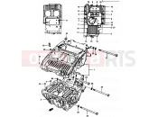 SUZUKI GS450E D (1983) 4 - CRANKCASE