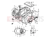 SUZUKI GS450E D (1983) 5 - CRANKCASE COVER