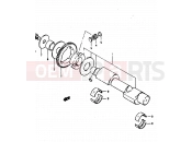 SUZUKI GS450E D (1983) 8 - CRANKSHAFT BALANCER