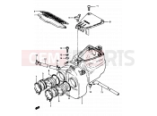 SUZUKI GS450E D (1983) 13 - AIR CLEANER