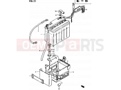 SUZUKI GS450E D (1983) 21 - BATTERY
