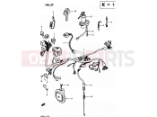 SUZUKI GS450E D (1983) 27 - WIRING HARNESS