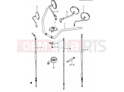 SUZUKI GS450E D (1983) 39 - HANDLEBAR