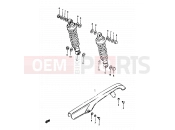 SUZUKI GS450E D (1983) 46 - CHAIN CASE - SHOCK ABSORBER