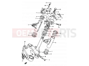 SUZUKI GS450E D (1983) 36 - STEERING STEM