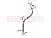 SUZUKI GS450E D (1983) 44 - FRONT BRAKE HOSE