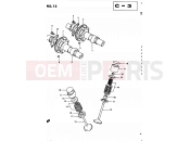 SUZUKI GS450L Z (1982) 13 - CAM SHAFT - VALVE