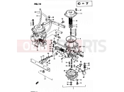 SUZUKI GS450L Z (1982) 16 - CARBURETOR (MODEL Z)