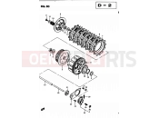SUZUKI GS450L Z (1982) 20 - CLUTCH