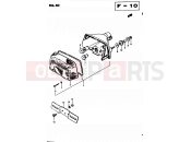 SUZUKI GS450L Z (1982) 40 - REAR COMBINATION LAMP (E25)