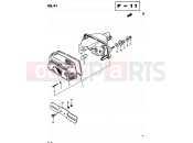 SUZUKI GS450L Z (1982) 41 - REAR COMBINATION LAMP (E34)