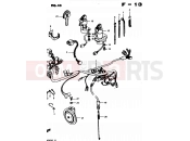 SUZUKI GS450L Z (1982) 43 - WIRING HARNESS