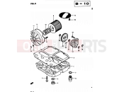 SUZUKI GS450L D (1983) 9 - FILTER - OIL PUMP