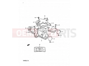 SUZUKI GS450S D (1984) 1 - CYLINDER HEAD COVER