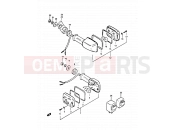 SUZUKI GS450S D (1984) 26 - TURN SIGNAL LAMP