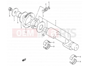 SUZUKI GS500E L (1990) (E28) 8 - CRANKSHAFT BALANCER