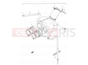 SUZUKI GS500E L (1990) (E28) 13 - AIR CLEANER