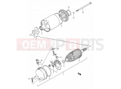 SUZUKI GS500E L (1990) (E28) 18 - STARTING MOTOR