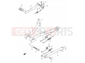 SUZUKI GS500E L (1990) (E28) 30 - STAND - REAR BRAKE