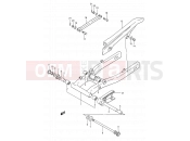 SUZUKI GS500E L (1990) (E28) 47 - REAR SWINGING ARM