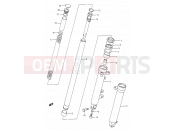 SUZUKI GS500E L (1990) (E28) 42 - FRONT DAMPER