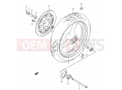SUZUKI GS500E L (1990) (E28) 44 - FRONT WHEEL