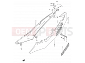SUZUKI GS500E S (1995) (E28) 34C - FRAME COVER (MODEL R/S/T)