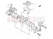 SUZUKI GS500E S (1995) (E28) 50A - REAR CALIPER (MODEL P/R/S/T)