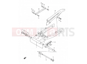 SUZUKI GS500E V (1997) 48 - REAR SWINGING ARM