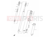 SUZUKI GS500E V (1997) 43 - FRONT DAMPER