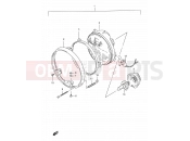 SUZUKI GS500E Y (2000) 25 - HEADLAMP