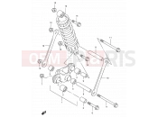 SUZUKI GS500E Y (2000) 49 - CUSHION LEVER