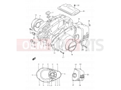SUZUKI GS500EU X (1999) 5 - CRANKCASE COVER