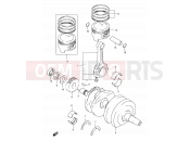 SUZUKI GS500EU X (1999) 7 - CRANKSHAFT