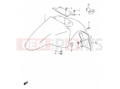 SUZUKI GS500EU X (1999) 37 - FRONT FENDER